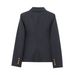 Women’s Clothing New Spring And Autumn French Design Blended Button Down Suit Jacket Flared Pants Fashion Suit_ecoleips.com