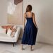 Women's Clothing New Suspender Skirt Summer Fashion Sexy Backless Sleeveless Denim Dress Female_ecoleips.com