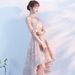 Elegant Princess Lace Dress - A-Line Formal Evening Gown With Long Sleeves, High Waist, Corset Back For Banquet, Wedding Guest, Party ( S-XXXL)_ecoleips.com