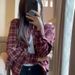 Women's Oversized Plaid Shirt – Long Sleeve Button Down With Vintage Checkered Design, Layering Essential For Casual & Streetwear_ecoleips.com