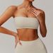 Women's Clothing All In One Nude Sports Bra, Anti Exposure Tube Top, Bottoming Fitness Top, Tight Yoga Wear_ecoleips.com