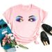 Cross-border Fashion Clothing, Trendy Spring-summer New Eyelash Short-sleeve Women's T-shirt_ecoleips.com