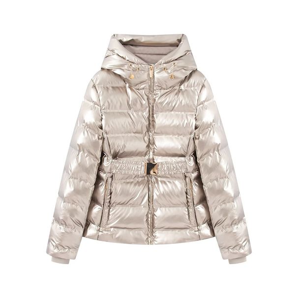Women's Spring Hooded Windbreaker Jacket – Slim-Fit Short Coat With Light Insulation_ecoleips.com