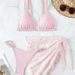 Women's Sexy Three Piece Bikini Set European American Style Backless Straps Trendy Hot Selling Export Item Swimwear_ecoleips.com