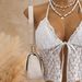 Lace Two Piece Halter Bikini European American Style Straps Push up Look Beach Swimsuit Women 2026 Cross Border_ecoleips.com
