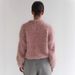 "Women's Soft Imitation Mink Fleece Cardigan - Cozy Oversized Knit Sweater Jacket For Autumn & Winter, Lazy Chic Style, Pink (One Size Fits All)"_ecoleips.com