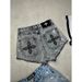 Women's Clothing Flower Hand Painted Ripped Denim Shorts Embroidered Ink High Waist Slim Hot Girl Hot Pants Casual Trend_ecoleips.com