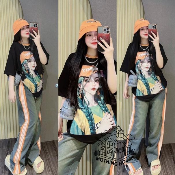 Women's Casual Sports Suit High End Temperament Street Style Net Celebrity Reducing Age Short Sleeved T-Shirt Two Piece Set Summer New Arrival_ecoleips.com