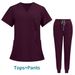 Women's Clothing Operating Room Short Sleeved Hand Washing Clothes Female Skin Management Nurse Clothes Surgeon Isolation Clothes Work Clothes_ecoleips.com