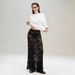 High-Waisted Long Skirt For Women Sexy Lace Street Fashion Summer Hot Selling Versatile Fashion Skirt_ecoleips.com