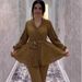 Modest Evening Dress Elegant Long Sleeved Dress For Women Sexy Feminine European American Style Comfortable Set For Fall_ecoleips.com