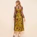 Custom-Made Women's Spring And Summer Round-Neck Long-Sleeved Digital Printed Mesh Dress_ecoleips.com