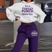 Unisex 3D Print Linen-Cotton Lounge Set - Oversized Casual Sweatshirt & Pants, Breathable Comfort, S-5XL_ecoleips.com