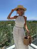 Women's Clothing Halter Neck Sexy Sleeveless Vest Skirt Suit_ecoleips.com