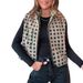Women's Waffle Fleece Zip-Up Vest High Neck Sleeveless Pullover - Lightweight Warm Layering For Fall & Winter_ecoleips.com