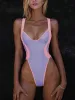 Ladies' Summer Vacation Suitable Beachwear Patchwork Body Backless Cross-Border Bikini Women's One-Piece Swimsuit_ecoleips.com