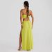Elegant Sleeveless Side Slit Summer Dress For Women Simple Sexy Corset-Style Dress Backless Design Lightweight & Comfortable Fabric_ecoleips.com