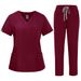 Women's Clothing Multi Color Split Suit Nurse Uniform Work Clothes Protective Clothing Professional Work Clothes Technician Clothes Brush Hand Clothes_ecoleips.com