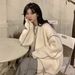 girl Japanese Korean Foreign Trade Versatile Knitted Cardigan 2023 Spring And Autumn New Fashion Casual Loose Lazy Style_ecoleips.com