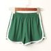 Women's Sports Shorts Summer Korean Style Trendy Loose Slim Wide Leg Casual Three Quarter Pants for Students_ecoleips.com