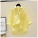 Women's Clothing Pink Striped Shirt For Women Spring New Style Literary Small Fresh Bat Sleeve Single Pocket Top_ecoleips.com