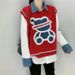 Women's Clothing Vest Waistcoat Versatile Knitted Vest Women's Outer Wear Round Neck Vest_ecoleips.com