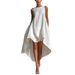 High-quality 2026 European And American Cross-border Summer Round-neck Long Dress, Sleeveless, Plus-size, Loose-fitting,_ecoleips.com