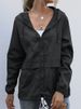 K Women's Zipper Hoodie Lightweight Outdoor Hiking Raincoat Jacket_ecoleips.com