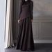 Women's Clothing Women's Elegant Style Patchwork Slim Fit Suit Dress For Fashionable Clothing For Formal & Casual For Women_ecoleips.com