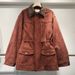 Retro PU Suede Zip-Up Trench Coat For Women – Oversized Streetwear Jacket With Stand Collar In Wine/Brown/Taupe, Fall Layering Essential_ecoleips.com