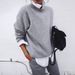 Women's Knitted Long Sleeved Pullover Sweater Jacket Autumn Winter American Style_ecoleips.com