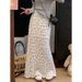 K Large Lace Floral Skirt New High Waisted And Flowing Fishtail Skirt, Fat Covering Belly And Slimming Skirt_ecoleips.com