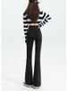 K Micro Flared Pants, Women's High Waisted Pants, Slimming And Floor Hugging Pants, Hanging Pants, Fashionable Flared Pants_ecoleips.com