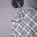 Large Size Women's Spring Long Sleeve Top Casual Fashion Lapel Plaid Shirt_ecoleips.com
