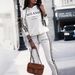 Women's Clothing Women's Style Printed Two Piece Set Trendy Long Sleeved Pants Elegant Commuter Wear Clothing_ecoleips.com