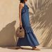 2026 Cross-Border European And American Spring/Summer Elegant Bohemian Style Halter Neck Tie Ruffle Sleeveless Faux_ecoleips.com