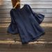 Women's Clothing 2025 New Summer Solid Color Round Neck Top Ruffle Sleeve Blouse_ecoleips.com