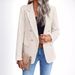 2025 New Autumn Women's Coarse Woolen Suit Jacket Fashionable Casual Top Pocket_ecoleips.com