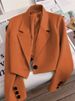 K Short Suit Jacket For Women, New Casual High-end Design, Niche Suit_ecoleips.com