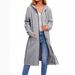 Women's Loose Fitting Long Zipper Cardigan Autumn Winter New Clothing For Independent Websites In Available_ecoleips.com