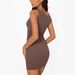 Women's Slim Fit Sleeveless Dress For Spring Summer Clothing_ecoleips.com