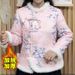 girl Fleece For Women 2023 New Floral Coat Thickened Winter Outerwear Cold-Proof Stylish Cotton Padded Jacket_ecoleips.com