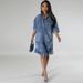 Summer Women's Short Sleeve Denim Jacket Lightweight Trendy Casual Loose Fit Hong Kong Japanese Style Niche Design_ecoleips.com