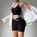 Women's Clothing Women's Quick Drying Yoga Outfit Set Outdoor Fitness Wear Sportswear Vest Top Cycling Shorts_ecoleips.com