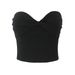 ZAR Spring New Women's Fashion French Style Slim Fit Twist Design Elastic Flared Pants Set_ecoleips.com
