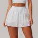 Women's Clothing Breathable Sports Short Skirt Covers The Hips And Makes You Look Thinner Outdoor Fitness Tennis Skirt Anti Exposure Yoga Short Skirt_ecoleips.com