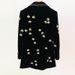 Women’s Slim-Fit Velvet Blazer With Diamond Beading – Elegant Office & Evening Jacket, Black, S-XXXL_ecoleips.com