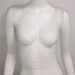 Women's Slim Fit Round Neck Long Sleeve T-Shirt Rhinestone Fishnet Cover Up European American Style Inner Layer Base Shirt Summer Trendy_ecoleips.com