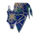 Women's Clothing New Style Swimsuit Female Sexy Beautiful Back Printed Bikini Blouse Two-Piece Set Bikini_ecoleips.com