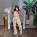 Women's Summer Two Piece Suit Sleeveless Printed Wide Leg Trousers Style Fashion For Women_ecoleips.com